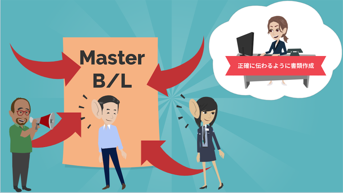 コンテナによる海上輸送のMaster B/Lが出来るまでの流れ ｜貿易コラム｜株式会社HPS CONNECT