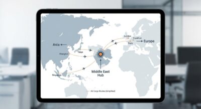 中東危機で航空貨物大混乱：アジア欧州運賃急騰の背景と影響 | 物流ニュース・物流ラジオ