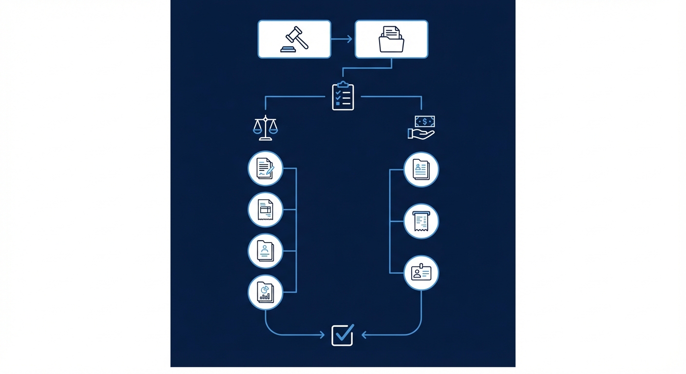 訴訟・還付申請に必要な書類チェックリスト
